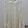 Japanese Fashion Cute Style Long-sleeved Sun Protection T-Shirt Series | Yellow Checked Pattern - Kawaii Fashion Items