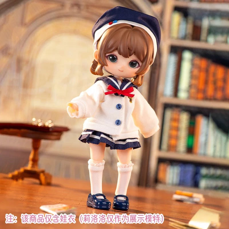 Simon Toys Cosplay Doll Outfits Set Uniform Version | Sailor Uniform - Original Outfits 1/12 ob11 11cm BJD Doll Ball Joint Doll