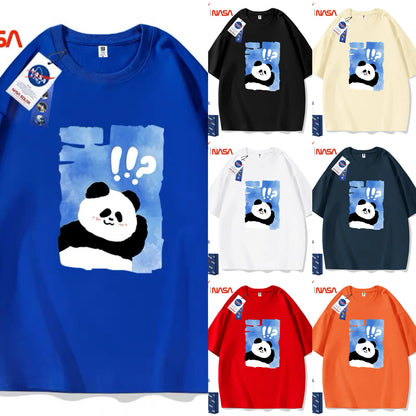 Cute Animals Panda Style T-Shirt Series | Panda Finds You Part1 - Kawaii Fashion Items for Child & Adult Matching outfits for Parents and Children