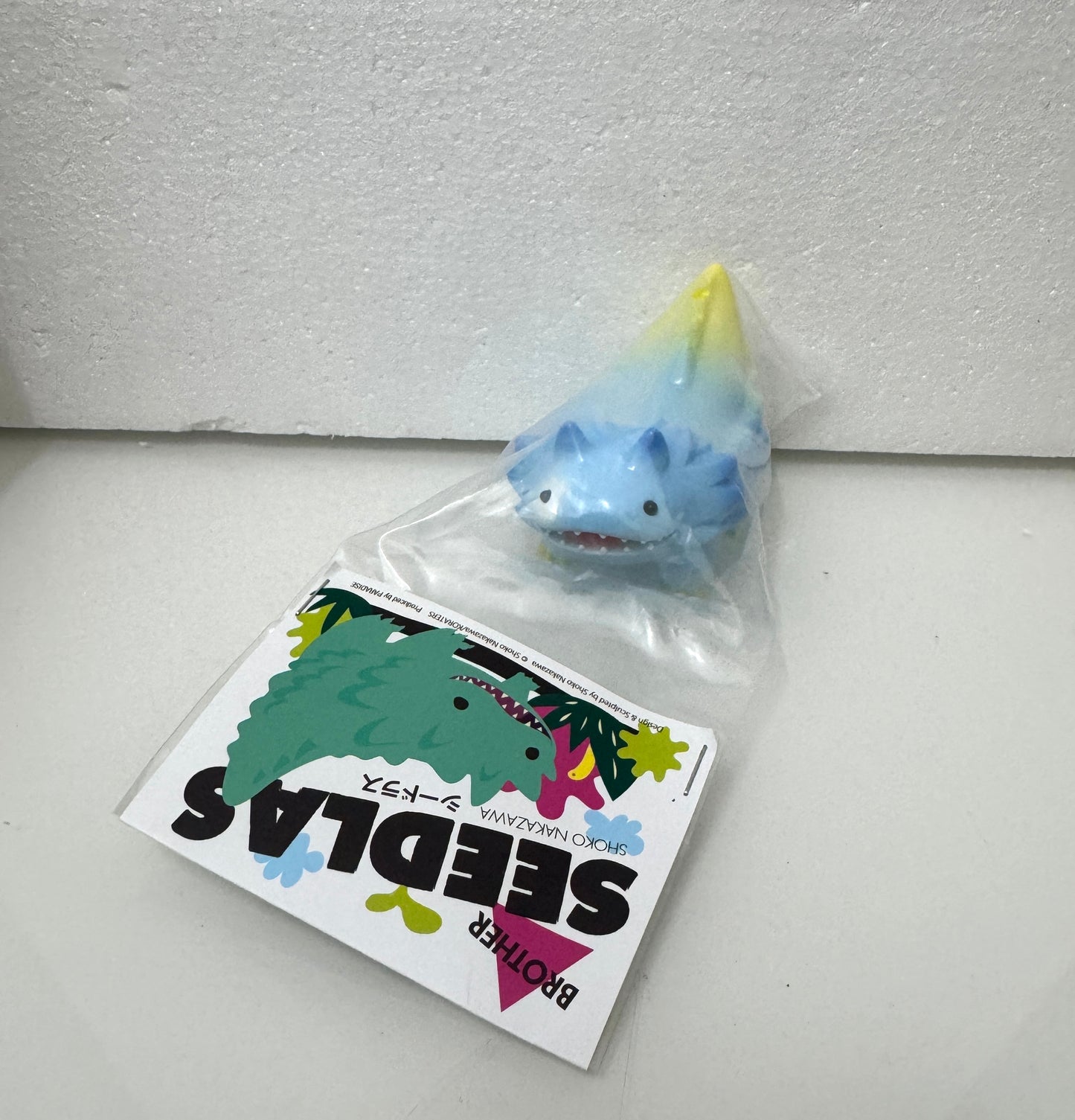 Shoko Nakazawa Sky Blue x Cyan Ver Seedlas Sofubi Vinyl Figure Byron Rangeron