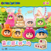 Eaki X Crayon Shin-chan Part 1 Series The Animal Party | Buriburi Frog Shrimp ChocoBi Tiger Bowlfish Poop - Vinyl Face Plush Doll Figure Keychain Collectable Toys Mystery Blind Box