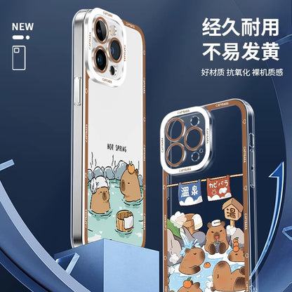 Cute Animal Capybara | Part2 8 Styles - iPhone Case PLUS SE2 XS XR X 11 12 13 14 15 16 16e 17 17e Pro Promax 12mini 13mini