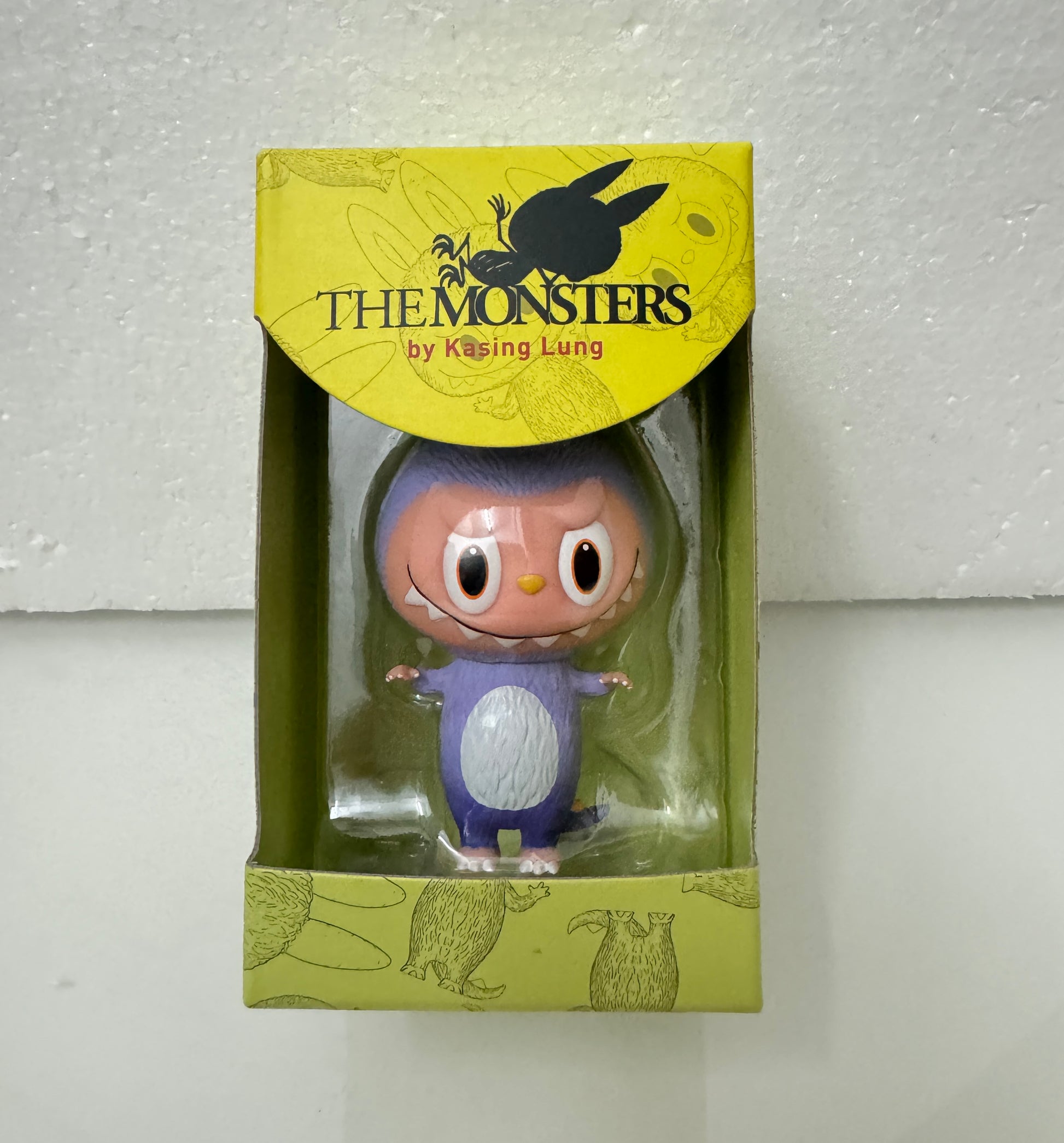 How2work Mini Zimomo Purple Monster ver Limited Edition Retired Super Rare