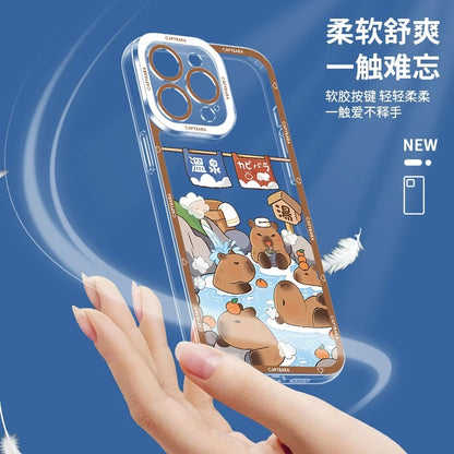 Cute Animal Capybara | Part2 8 Styles - iPhone Case PLUS SE2 XS XR X 11 12 13 14 15 16 16e 17 17e Pro Promax 12mini 13mini