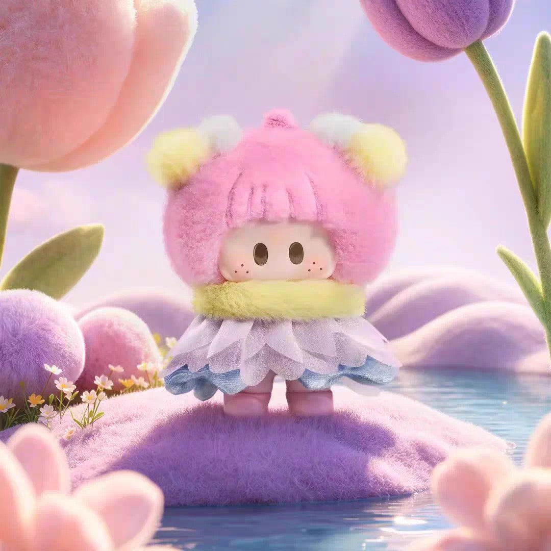 YOYO Chan Doll | Yoyo Meadow PomPom Garden - Plush Vinyl Keychain Pendant Blind Box