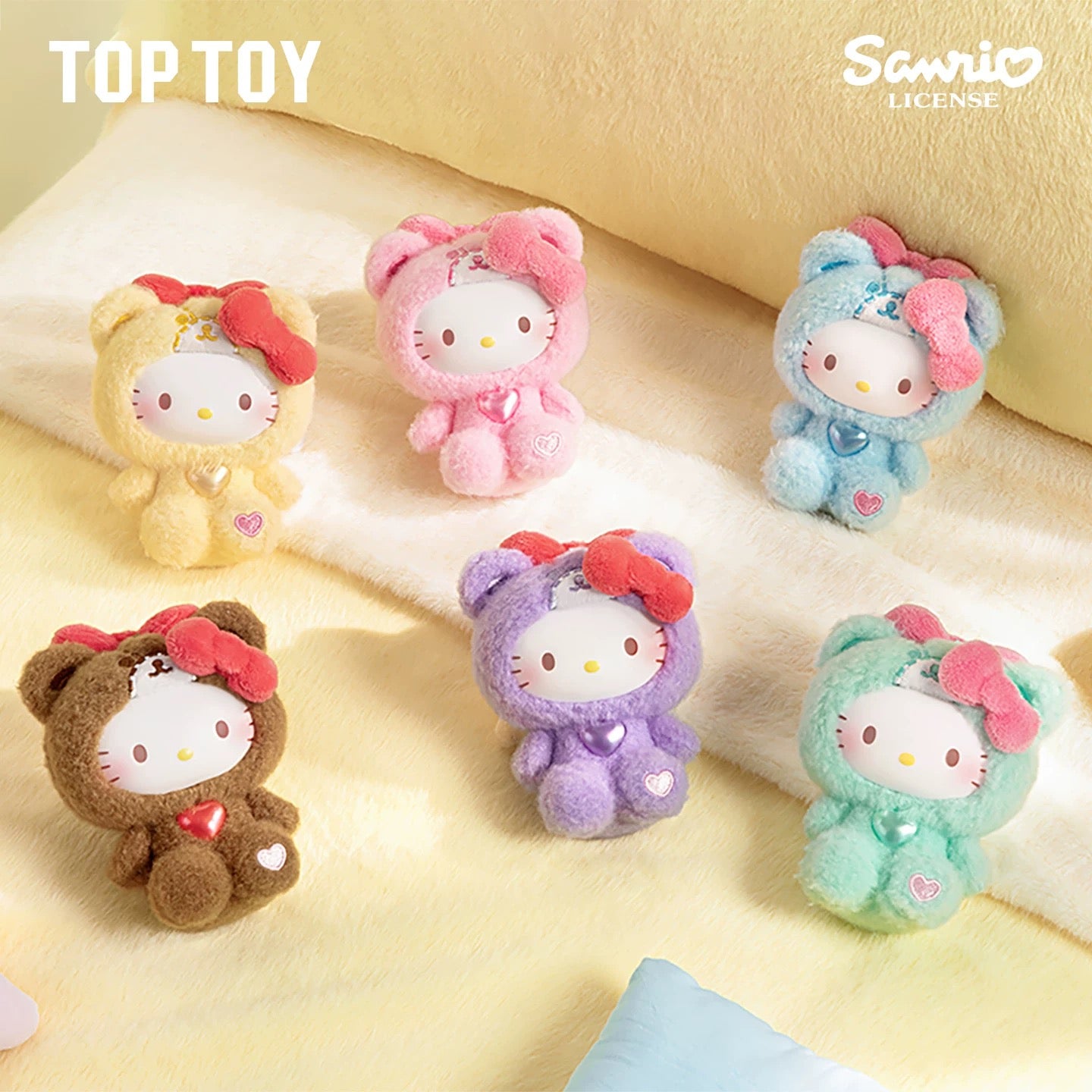 TopToy Sanrio Characters Hello Kitty | Teddy Pajamas - Collectable Toys Mystery Blind Box