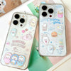 Japanese Cartoon Mamegoma | Cosplay & Hamburger Lovely Seal - iPhone Case 12 13 14 15 Pro Promax