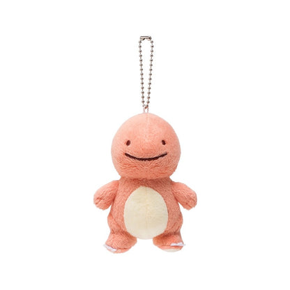 Japan Cartoon Pokemon Center Ditto Crossover | Pikachu Charmander Squirtle Bulbasaur Clefairy Pippi - Mascot Plush Doll Mini Plush Doll Keychain