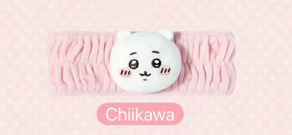 ChiiKawa X Miniso | ChiiKawa Hachiware Usagi Headband - Makeup Kawaii items Room Decoration doll