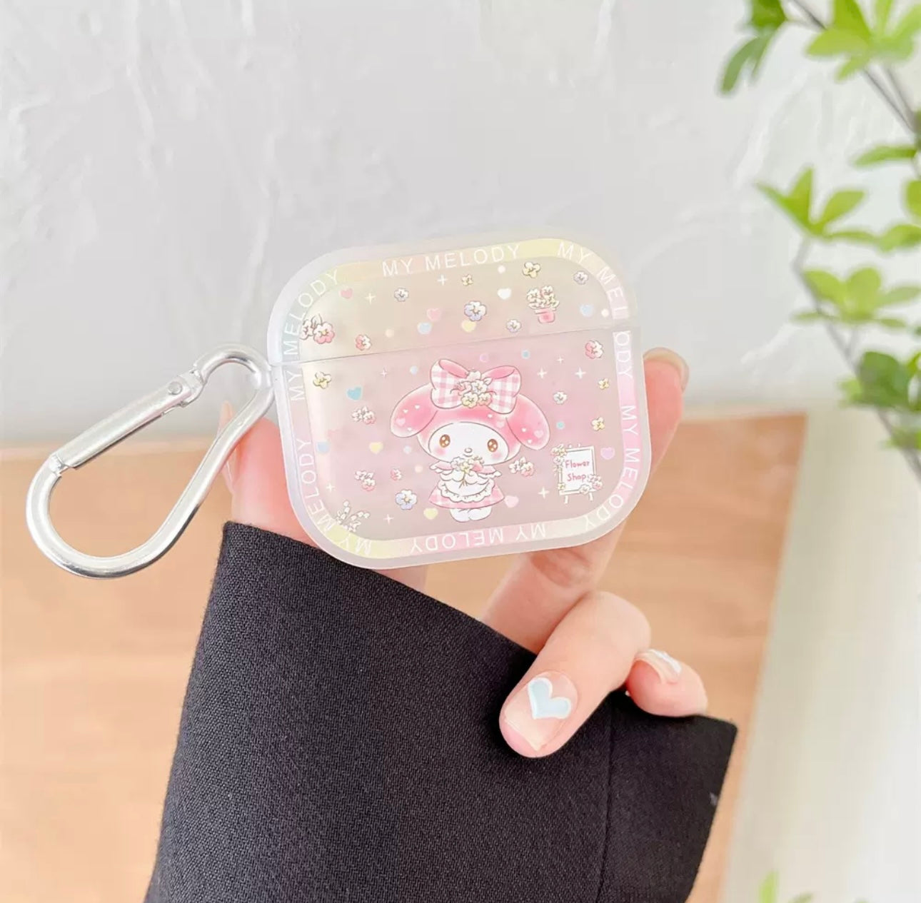 Japanese Cartoon Dreamy Pastel Colour Hello Kitty My Melody Kuromi Cinnamoroll Pompompurin AirPods AirPodsPro AirPods3 Case