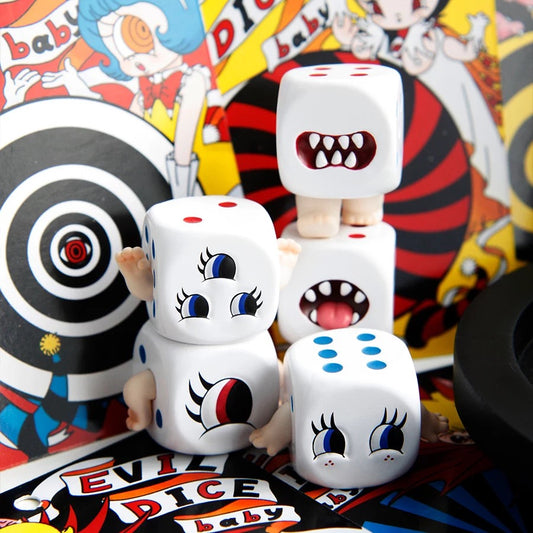 ABAO Blind Bag Series 1 | Evil Dice Baby - Vinyl Figure Keychain Collectable Toys Mystery Blind Bag