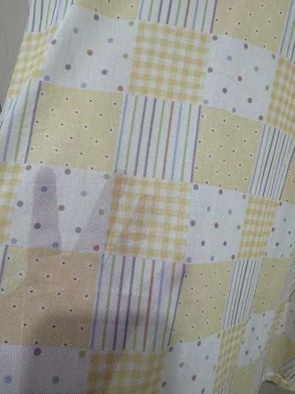 Japanese Fashion Cute Style Long-sleeved Sun Protection T-Shirt Series | Yellow Checked Pattern - Kawaii Fashion Items