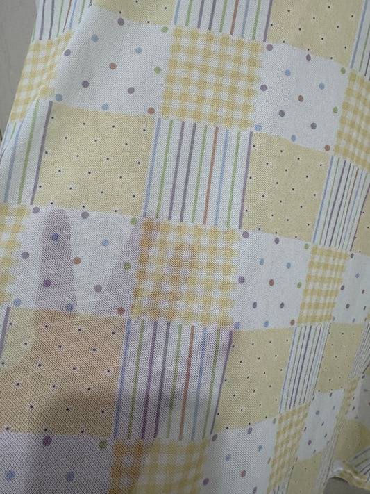 Japanese Fashion Cute Style Long-sleeved Sun Protection T-Shirt Series | Yellow Checked Pattern - Kawaii Fashion Items