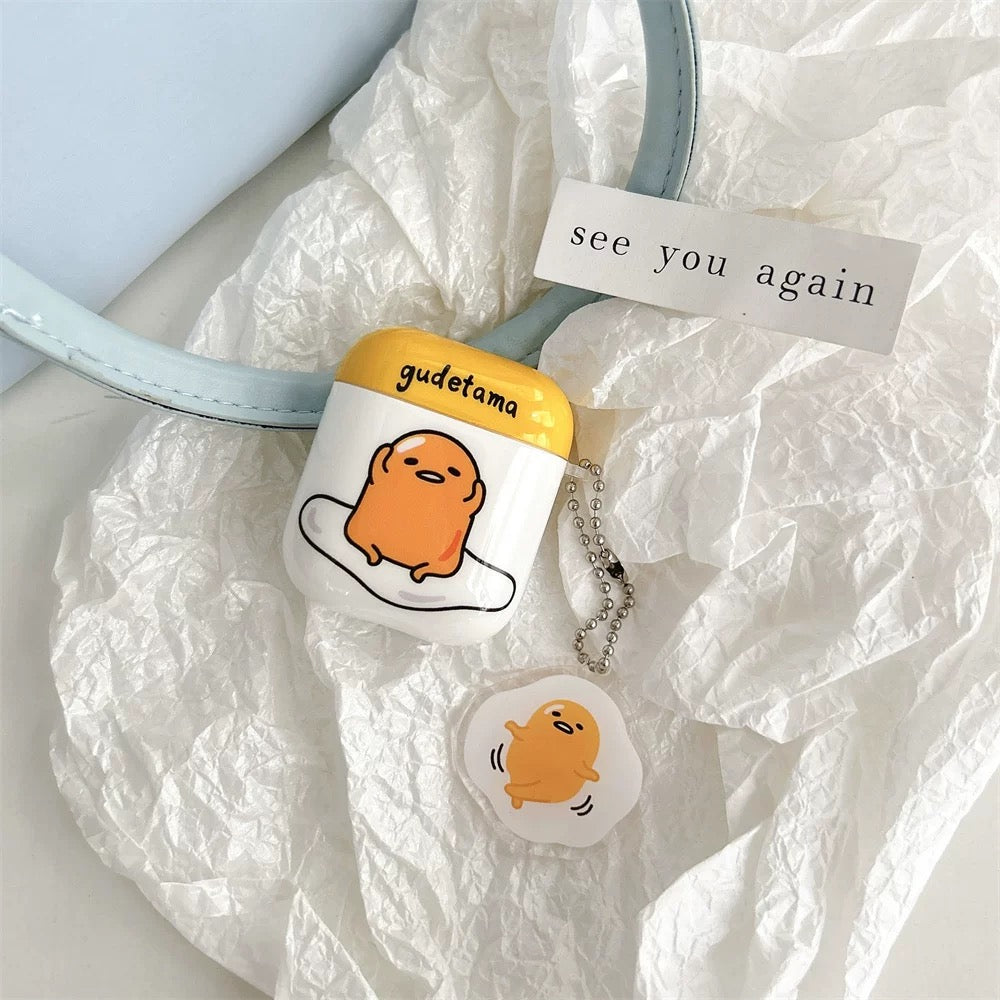 Japanese Cartoon Gudetama AirPods AirPodsPro AirPods3 Case