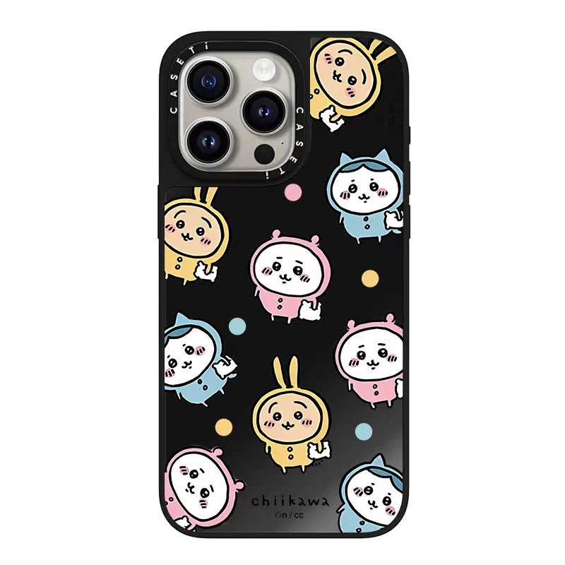 Japanese Cartoon ChiiKawa Phone Case | Pajamas Party 5 Case Styles - iPhone Case 12 13 14 15 16 17 Pro Promax