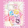 Japanese Cartoon Sanrio Cute Magic Laser Case | My Melody Kuromi Cinnamroll Pompompurin Tuxedosam Wish Me Mell Cogimyun - Phone Case Samsung Galaxy S26 S25 S24 S23 S22 S21 FE Ultra Edge