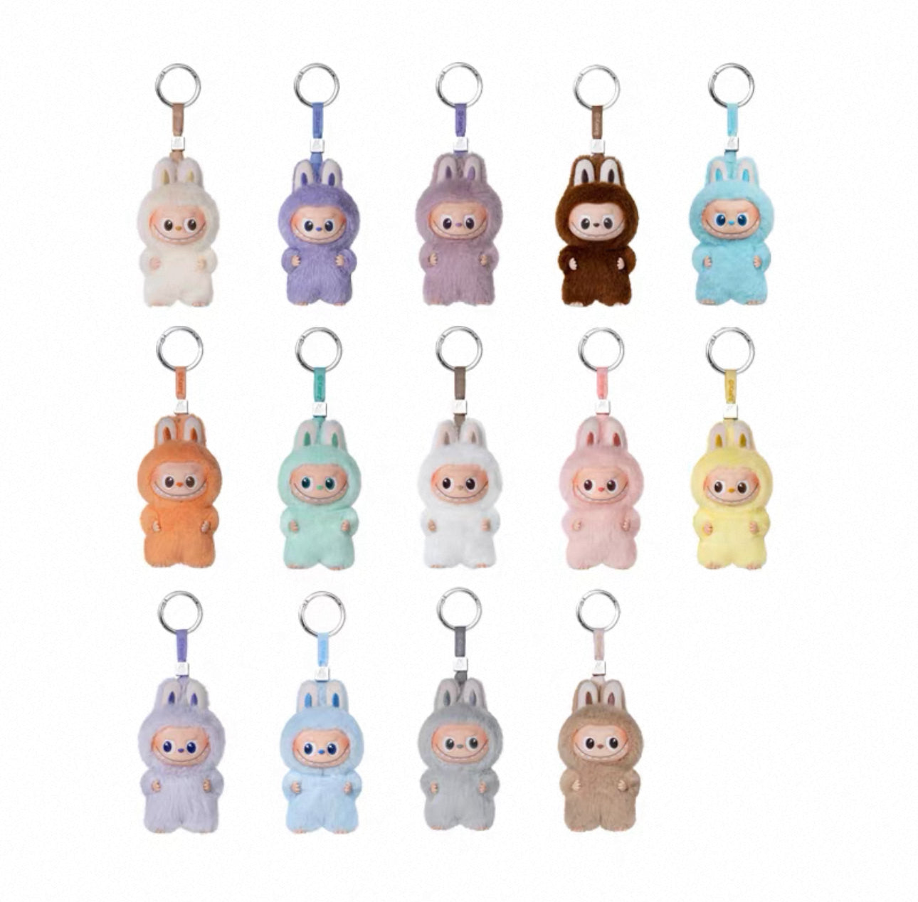 Popmart The Monster Pin For Love Part 4 Series Limited Edition | Mini Labubu A-M Vinyl Face Plush Doll Figure Keychain - 10cm Kasing Lung Zimomo Labubu Toy Collection