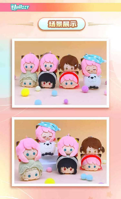 SPY Family Mini Stack On Head Series | Anya Loid Yor Becky Bondman - Plush Collectable Toys Accessories