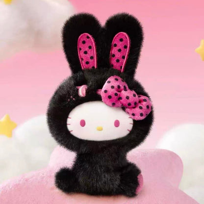 TOPTOY x Sanrio Hello Kitty | Rainbow Rabbit Series - Plush Vinly Keychain Pendant Blind Box