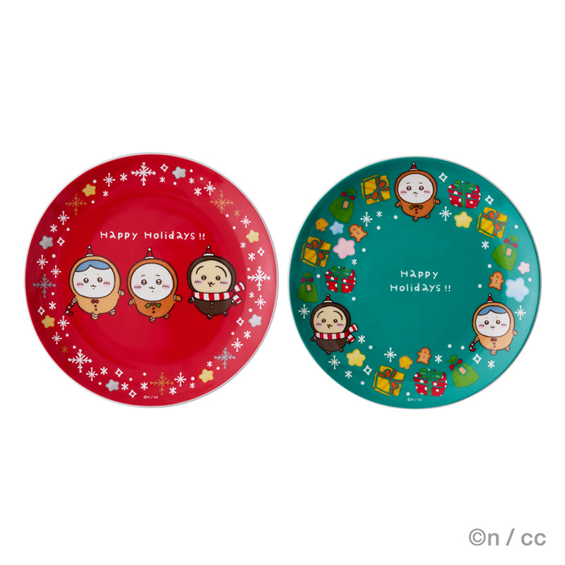 [Pre-Order] Japan ChiiKawa Christmas X Convenience Store Lottery | Prize A B C D E - ChiiKawa Hachiware Usagi Momonga Kurimanju Giant Plush Doll Cushion Keychain Plate Candle Crystal Ball Kawaii items Room Decoration