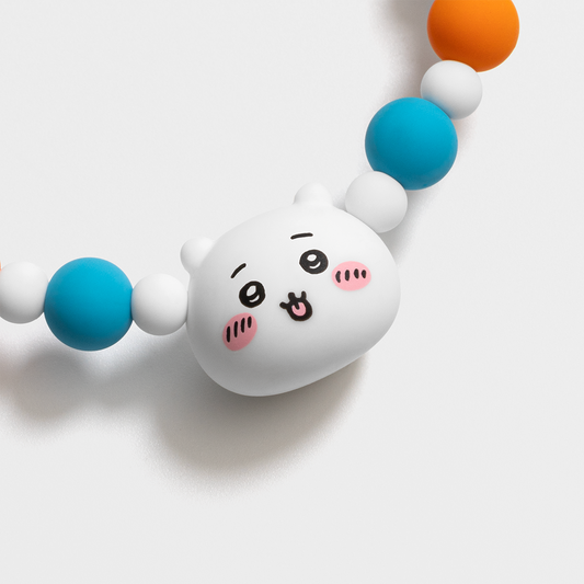 ChiiKawa | ChiiKawa Hachiware Usagi Summer Pool Party Small Plastic Doll Phone Charm Keychain