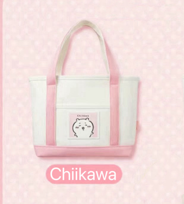 ChiiKawa X Miniso | ChiiKawa Hachiware Usagi Tote Bag - Kawaii items Room Decoration