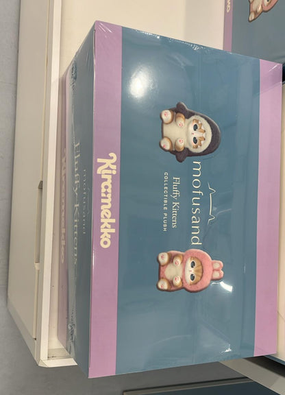 Japan Mofusand Kiramekko Animal Series | Mofusand Cute Plush Doll with Plastic Face Keychain - Kawaii items Room Decoration Doll