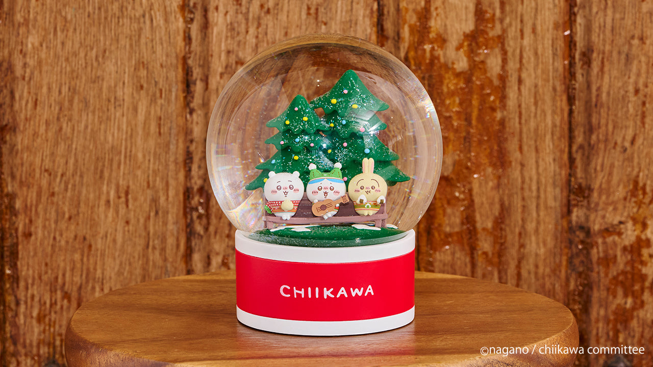 Japan ChiiKawa Christmas X Convenience Store Lottery | Prize A B C D E - ChiiKawa Hachiware Usagi Momonga Kurimanju Giant Plush Doll Cushion Keychain Plate Candle Crystal Ball Kawaii items Room Decoration