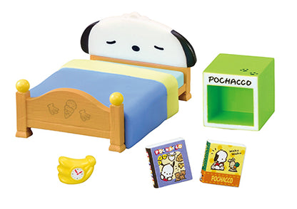 Sanrio Pochacco's House 8Pack BOX - Kawaii Miniature World Doll Room