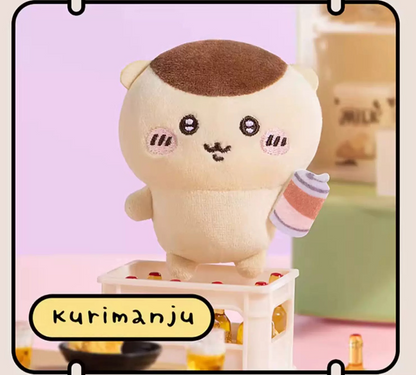 ChiiKawa X Miniso Mini Guardian Series | ChiiKawa Hachiware Usagi Momonga Kurimanju Rakko - Plush Doll Refrigerator Magnet Kawaii Items Room Decoration Doll KawaiiGiftLand