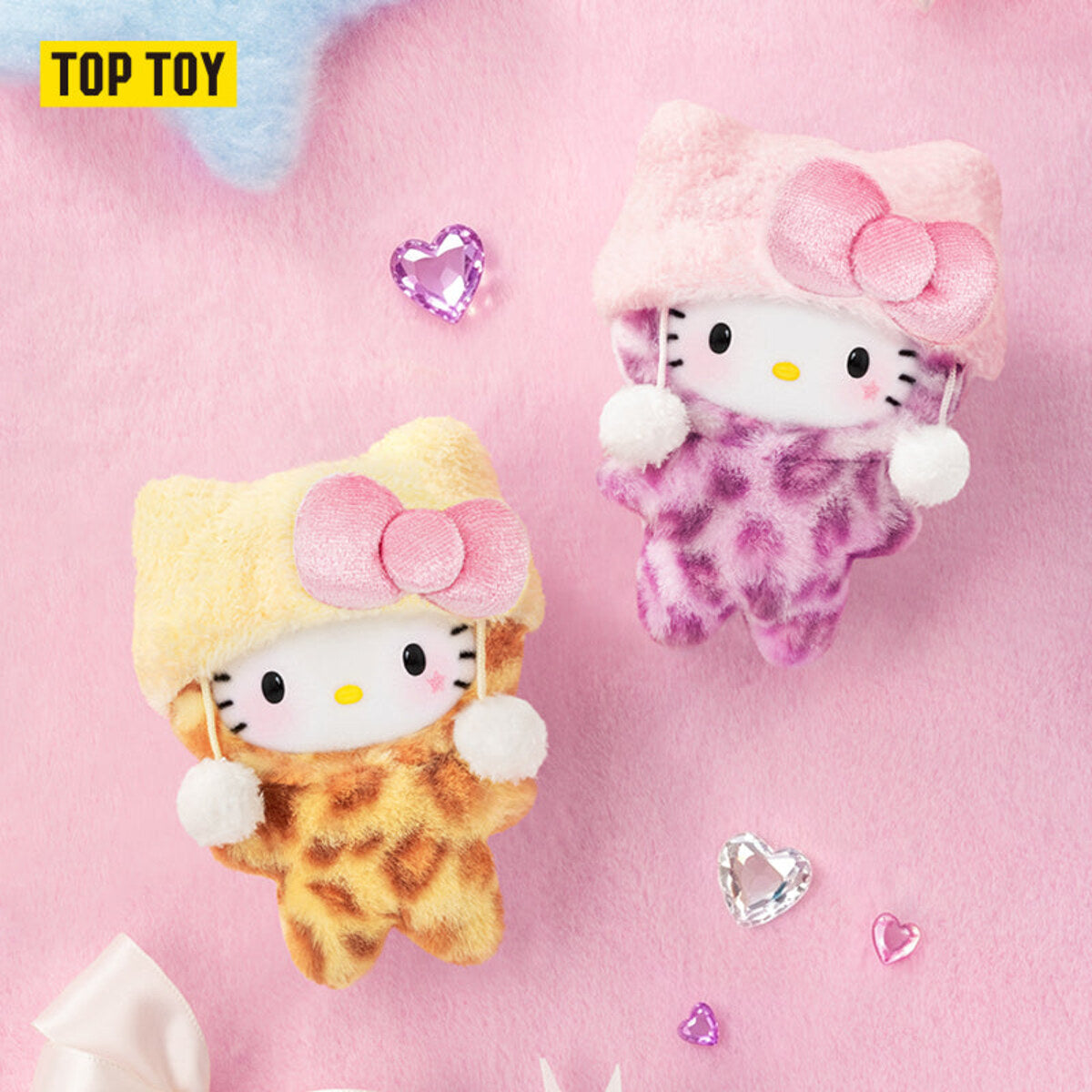 TOPTOY ハローキティ レオパードシリーズ ぬいぐるみチャーム