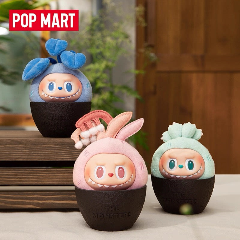 Popmart The Monster Naughty Plants Part 1 Series Limited Edition | Labubu Vinyl Face Plush Doll Figure Keychain - 10cm Kasing Lung Zimomo Labubu Toy Collection