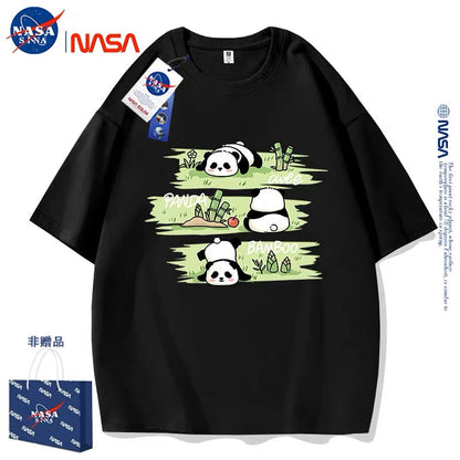 Cute Animals Panda Style T-Shirt Series | Three Cute Panda Part1 - Kawaii Fashion Items for Child & Adult Matching outfits for Parents and Children