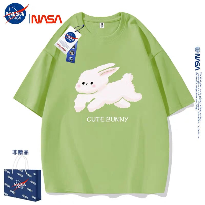 Cute Animals Rabbit Style T-Shirt Series | Cute Bunny Running Part2 - Kawaii Fashion Items for Child & Adult