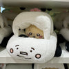 ちいかわ×MINISO | ラッコと車のぬいぐるみ - かわいいぬいぐるみ人形デコレーション