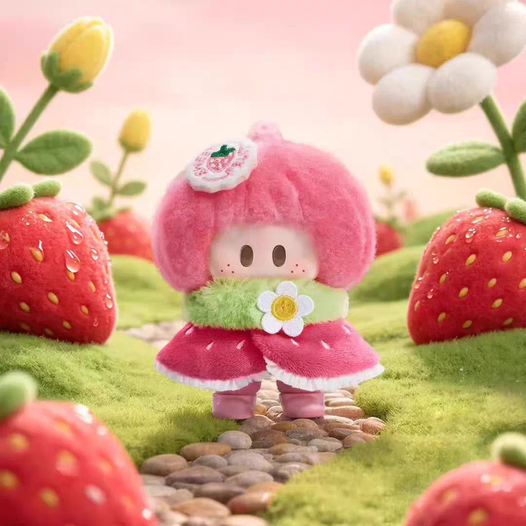YOYO Chan Doll | Yoyo Meadow PomPom Garden - Plush Vinyl Keychain Pendant Blind Box