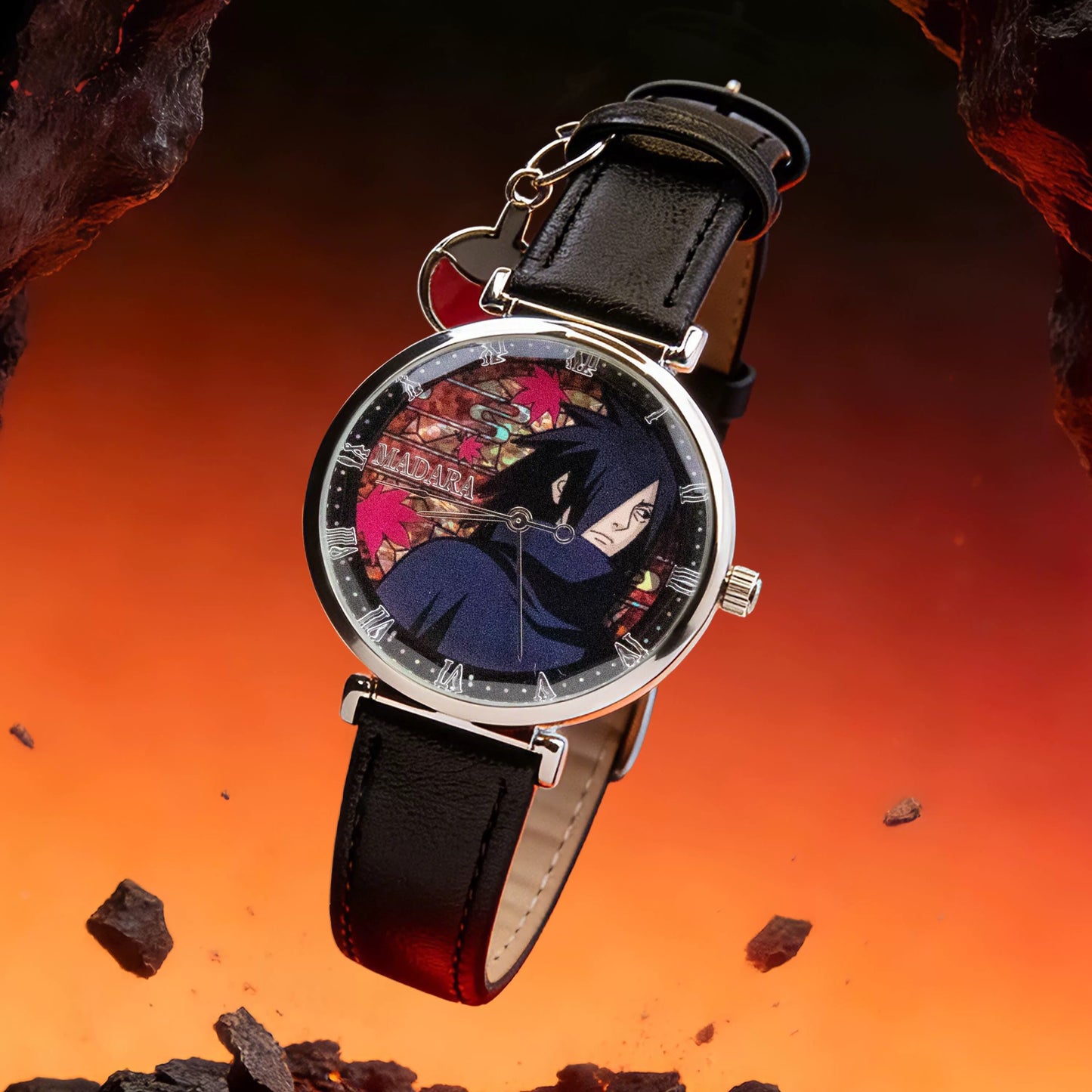 Eaki X Naruto Ninja Part 2 Watch Accessories Series | Naruto Shippuuden Naruto Sasuke Sakura Kakashi Gaara Neji Hinata Itachi Uchiha Madara Obito - Watch Collectable Toys Mystery Blind Box