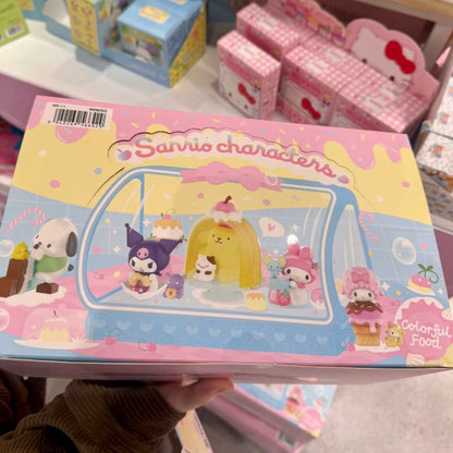 Sanrio X Miniso | Sanrio Fun Snacks Figure My Melody Piano Kuromi Cinnamoroll Pompompurin Pochacco Hangyodon -  Collectable Toys Mystery Blind Box