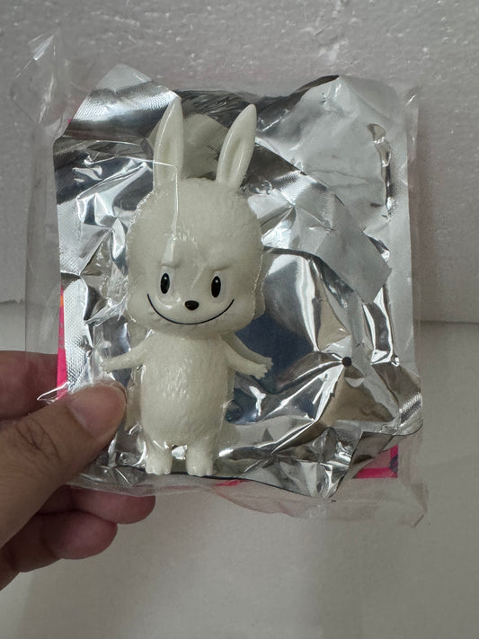 How2work The Little Monster Mini Figure Collection Series 2 | No.1 Labubu Toysoul White - Retired Rare Toy Collection Mystery Blind Box