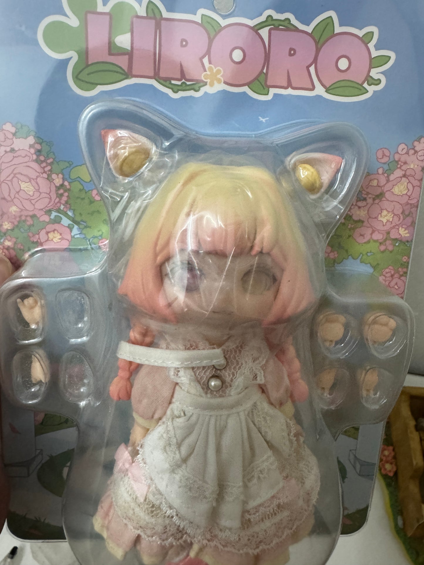 Simon Toys Liroro Summer Island | 1st Special Peony Garden Limited Edition - 1/12 ob11 11cm BJD Doll Ball Joint Doll Collectible Toys