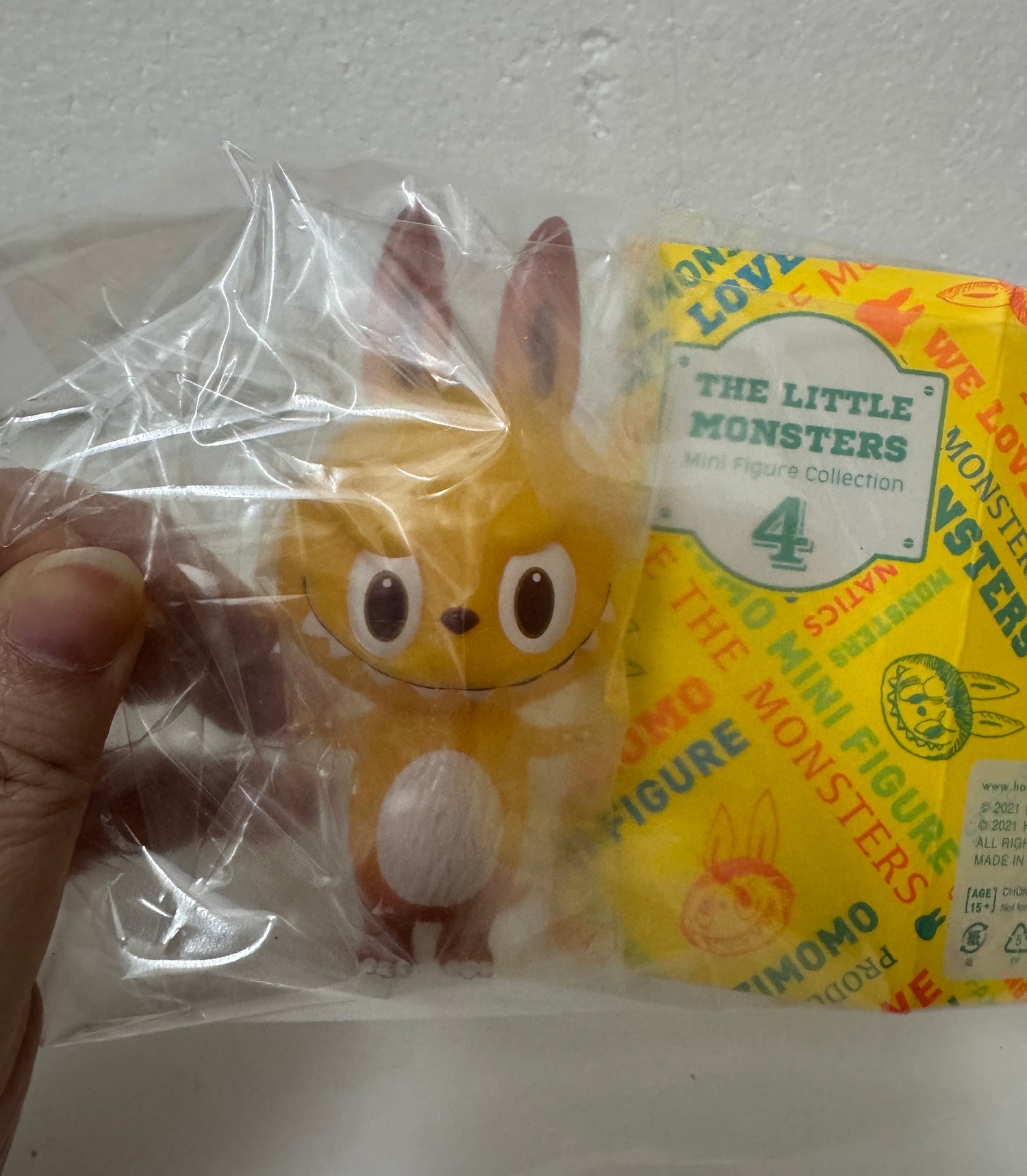 How2work The Little Monster Mini Figure Collection Series 4 | No.6 Zimomo Reigm - Retired Rare Toy Collection Mystery Blind Box 