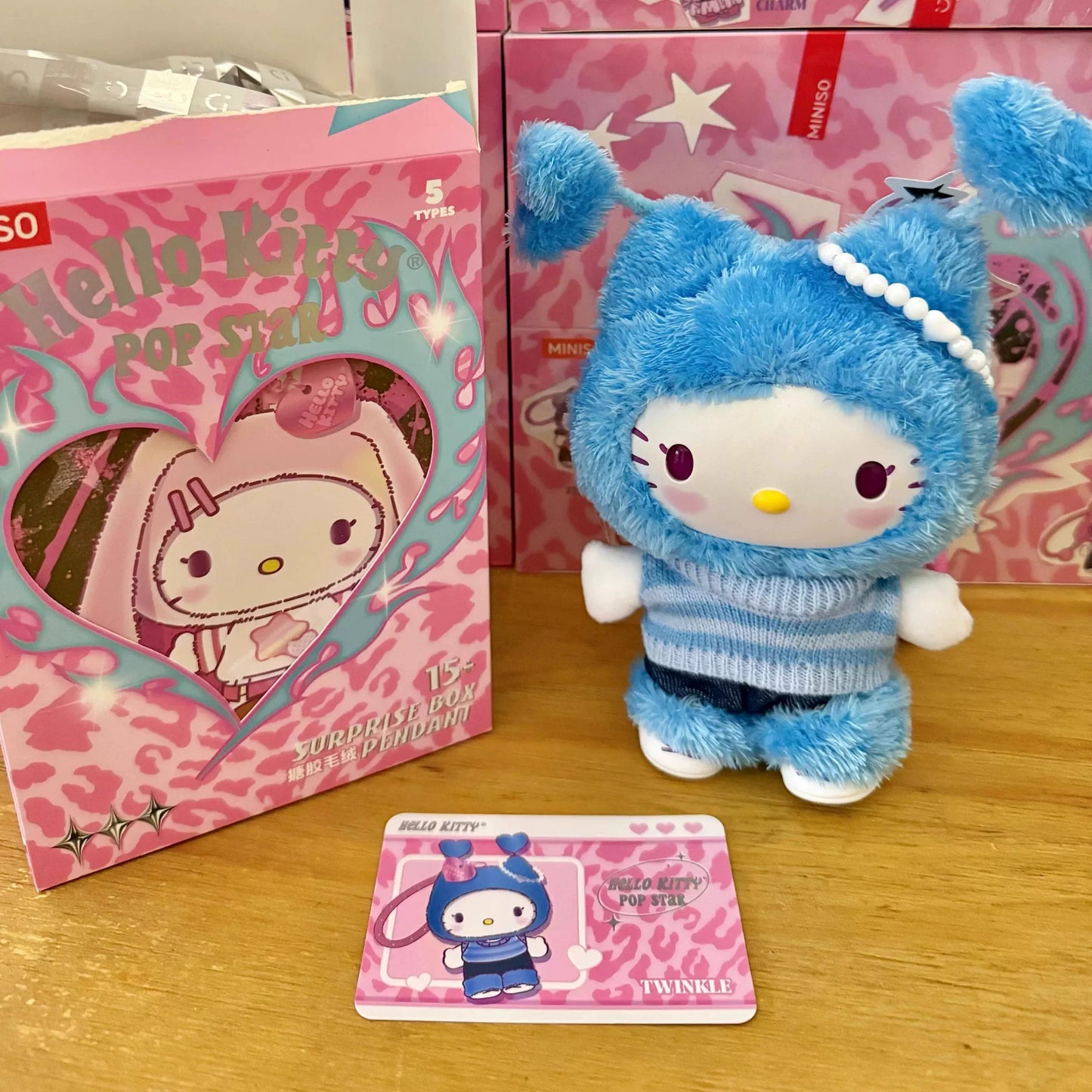 Miniso Sanrio Characters Hello Kitty | Pop Star - Collectable Toys Mystery Blind Box