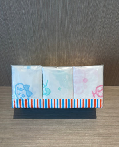 ChiiKawa X Miniso Hot Summer Series | ChiiKawa Hachiware Usagi Pocket Pack Tissue Paper 9 Packs - Kawaii Items Daily Necessities