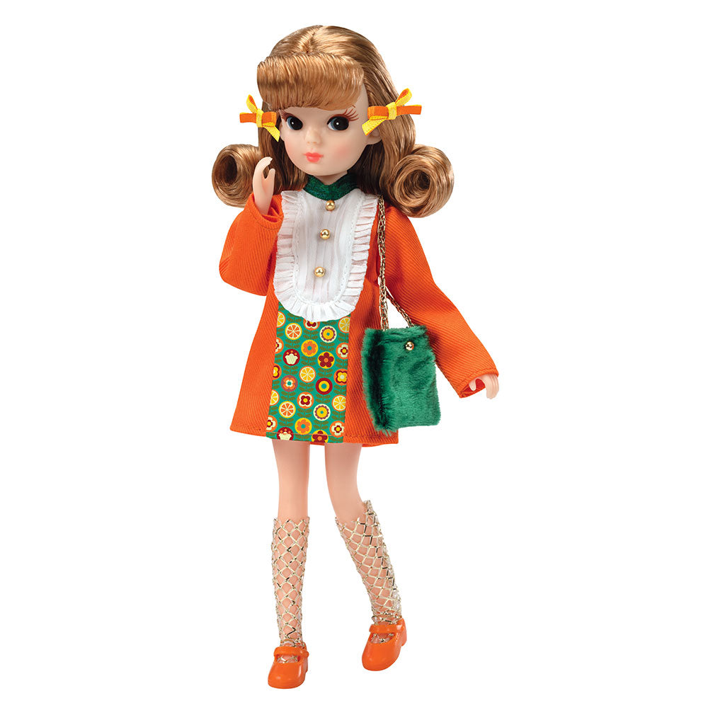 Takara Tomy Retro Licca | 100th Anniversary Vintage Fashion Style Doll 2024 Mandarin Lips