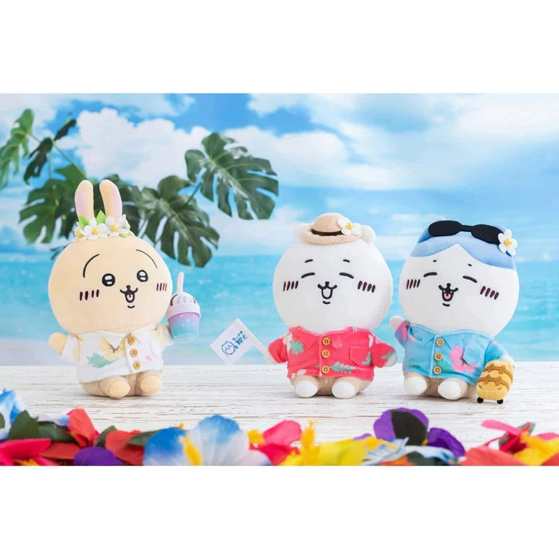 Japan Chiikawa X Travel Series | ChiiKawa Hachiware Usagi - Plush Doll Kawaii Room Decoration