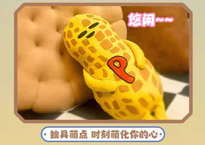 SPY Family Anya's Favorite Things Plush Doll | Peanut - 25cm Plush Doll Figure Keychain Collectable Toys