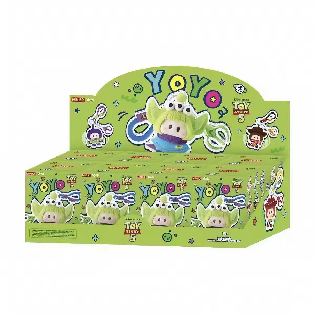 YOYO Chan x Toy Story Doll | Yoyo Lovely with You - Plush Vinyl Keychain Pendant Blind Box