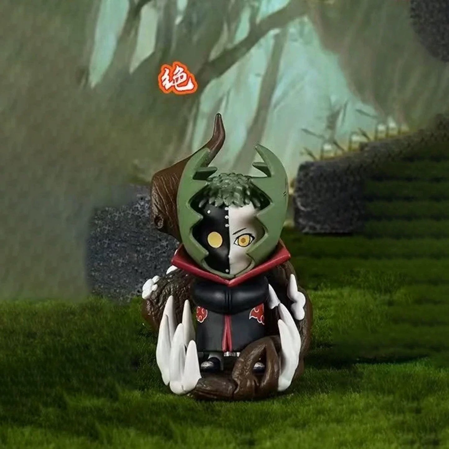 Naruto Ninja The Akatsuki Group Q Version Series Part 1 | Naruto Shippuuden Uchiha Itachi Sasori Deidara Tobi Hoshigaki Kisame Zetsu - Figure Collectable Toys Mystery Blind Box