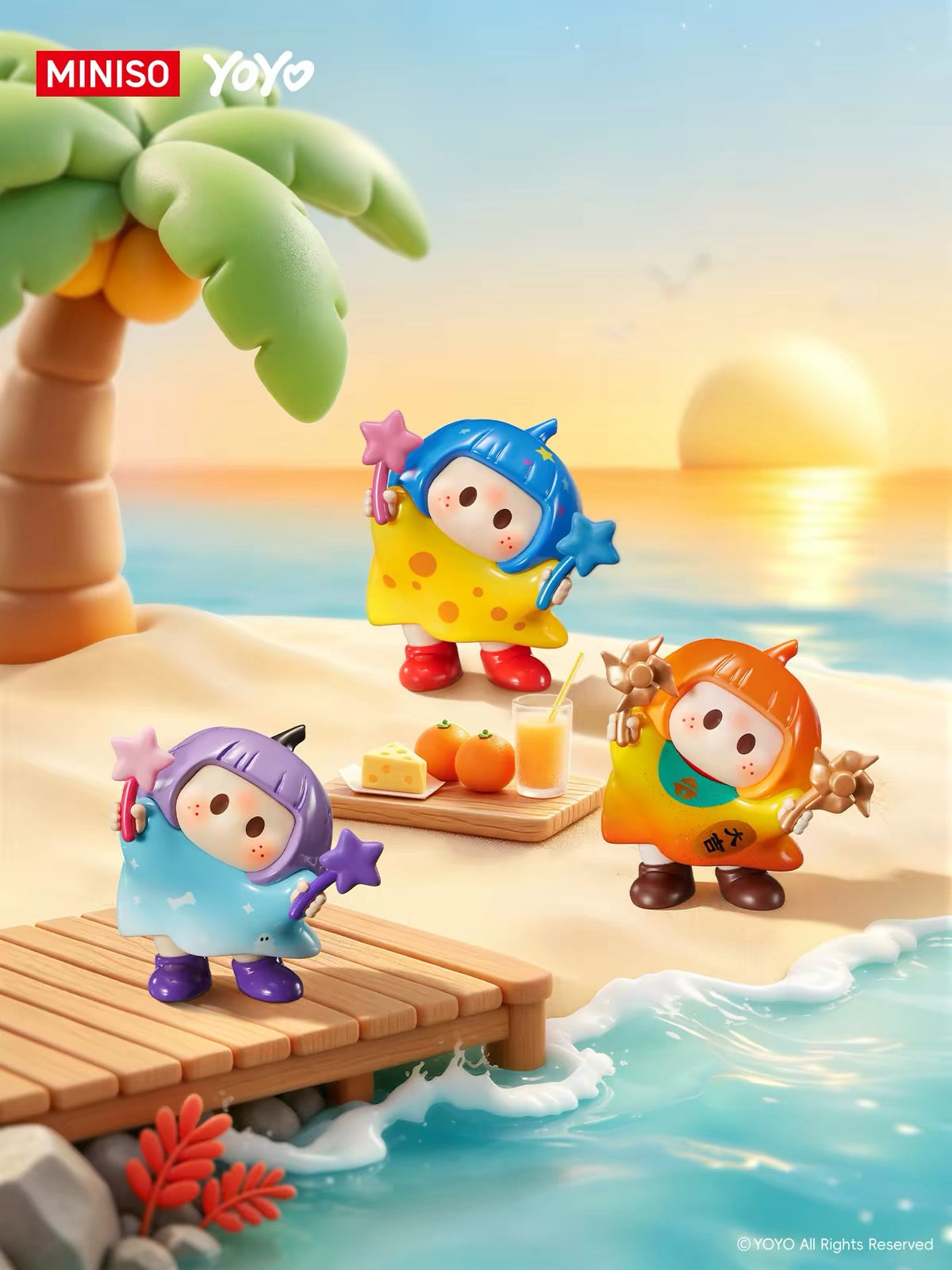 YOYO Chan Mini Figure Part 2 | YOYO Tilted Head Collection - Collectable Toys Mystery Blind Box