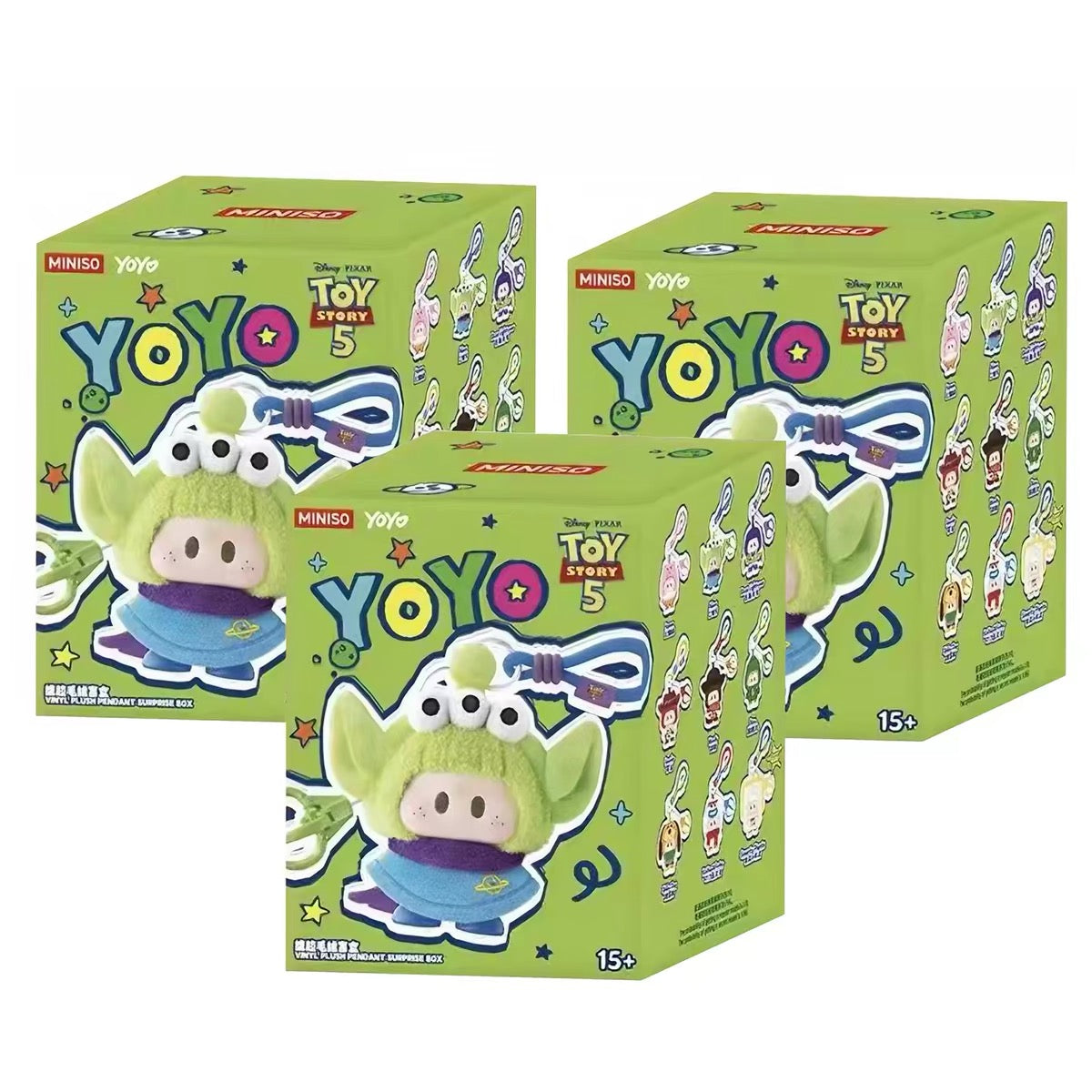 YOYO Chan x Toy Story Doll | Yoyo Lovely with You - Plush Vinyl Keychain Pendant Blind Box